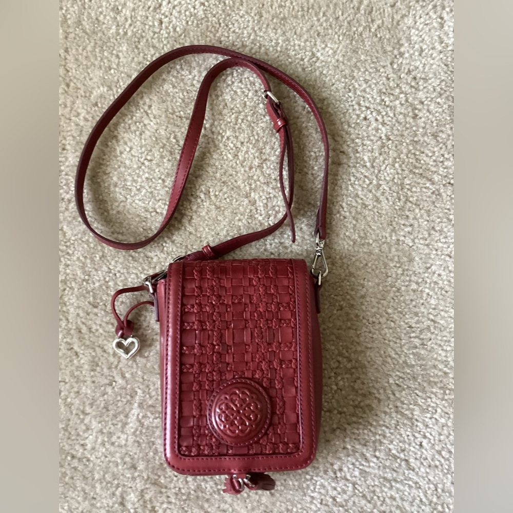 Brighton Elegant Red Crossbody Bag